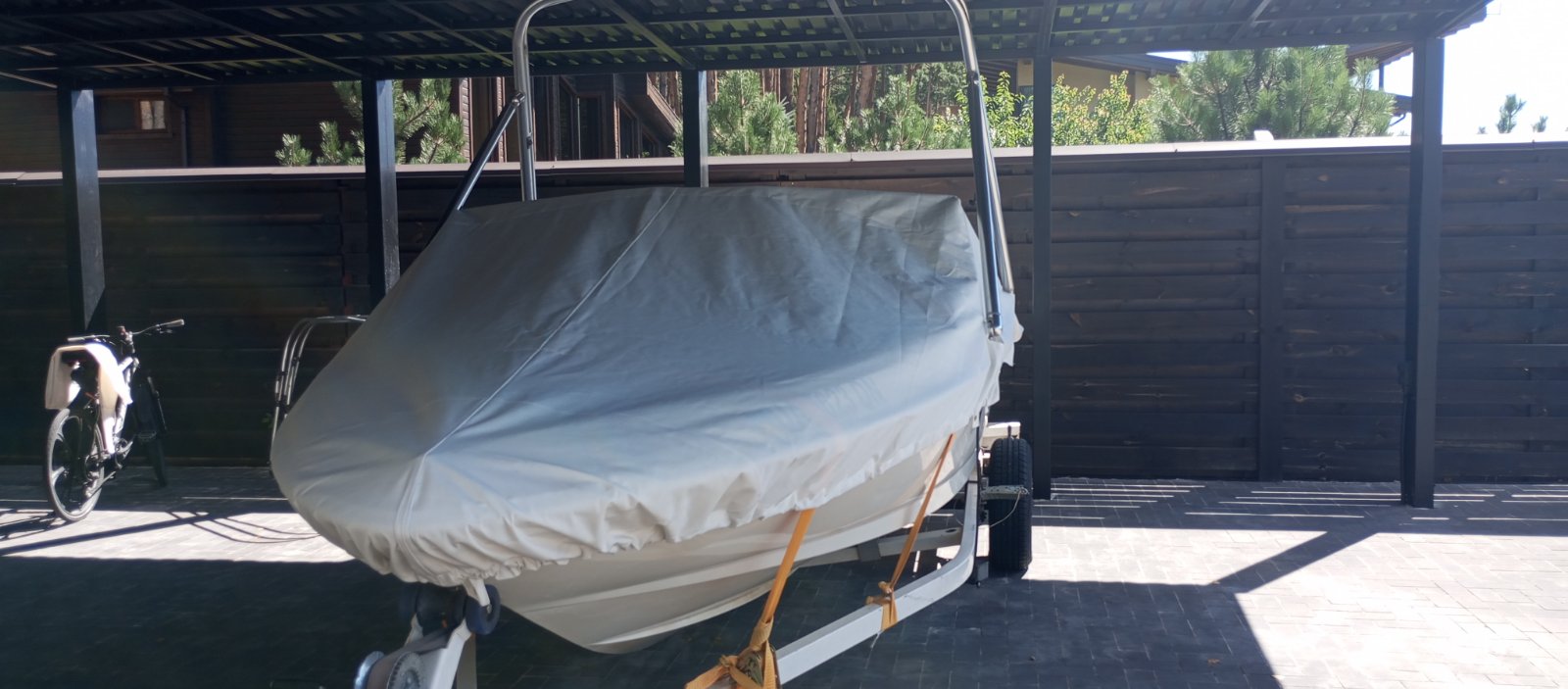 funda de transporte para velero en remolque