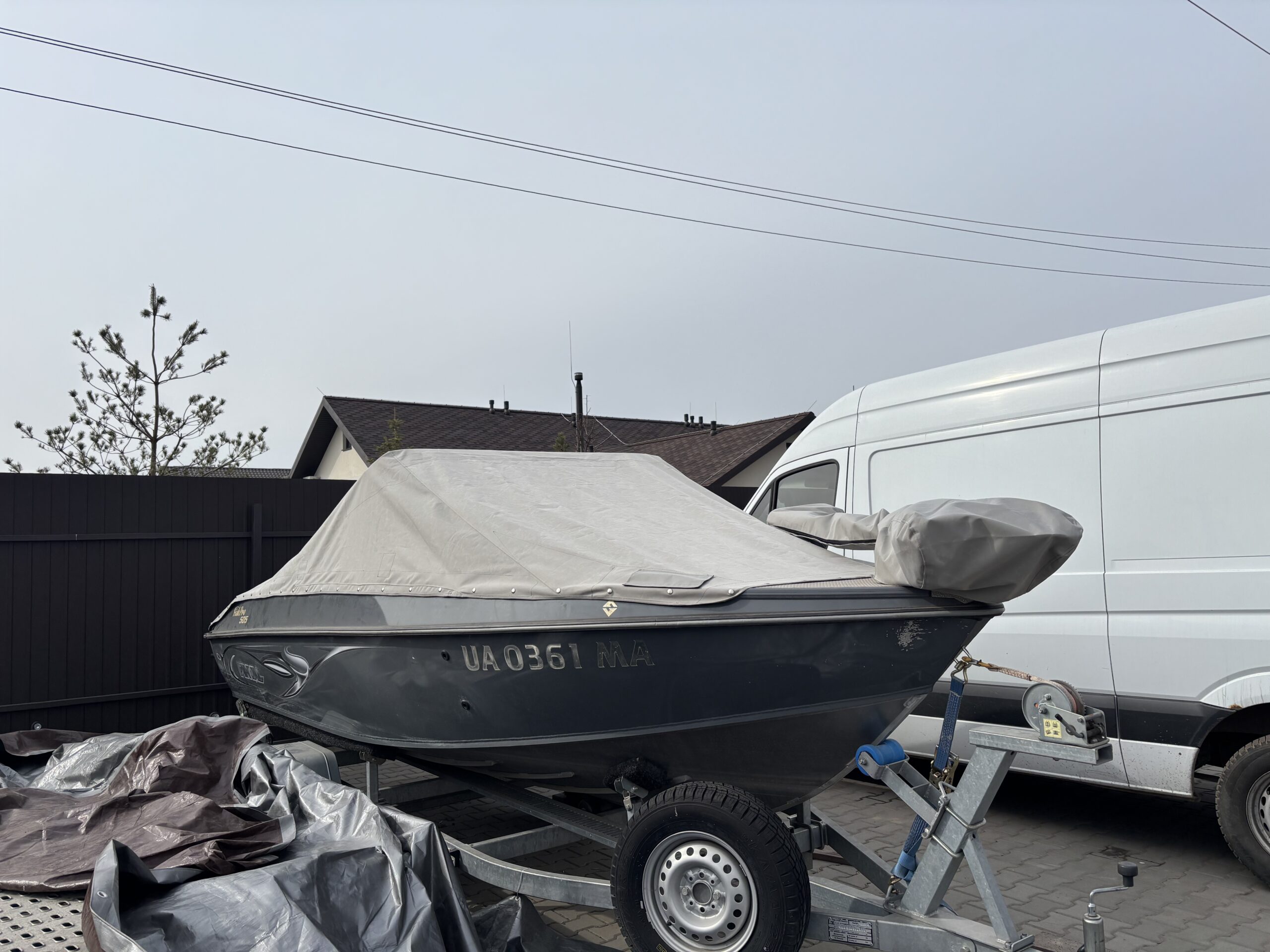 lona para remolque de barcos para todas las estaciones